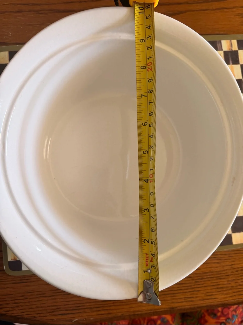Corningware French White Ceramic Serving Dish - White 2.5 qt with glass lid